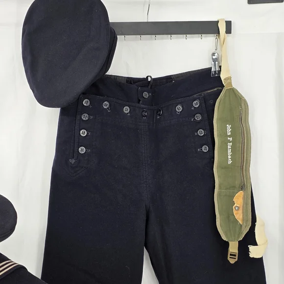 WWII US Navy Named Uniform Grouping John P Bambach 1944 Ration Books Photos - Picture 4 of 16